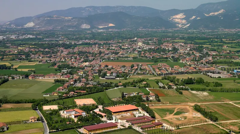 Una veduta di Bedizzole dall'alto - © www.giornaledibrescia.it