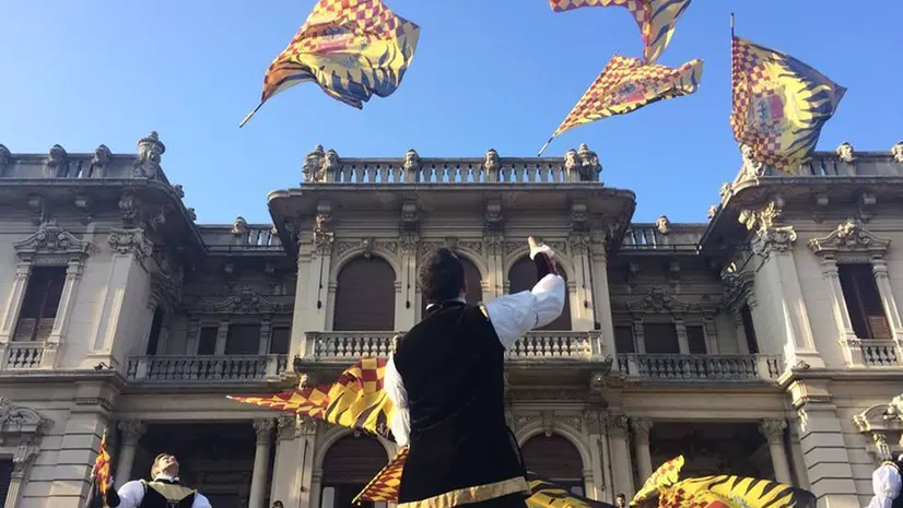 Uno scatto del Palio delle Quadre - © www.giornaledibrescia.it
