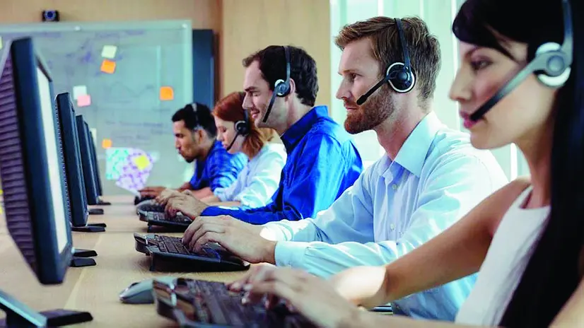 Un call center