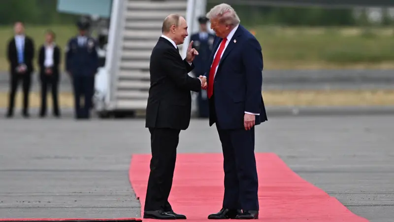Trump e Putin in Alaska - Foto Ansa © www.giornaledibrescia.it
