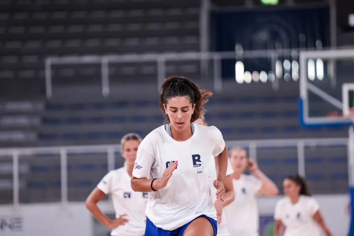 Il primo allenamento della Rmb Brixia