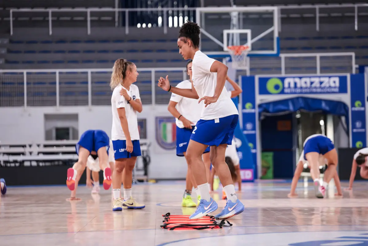 Il primo allenamento della Rmb Brixia