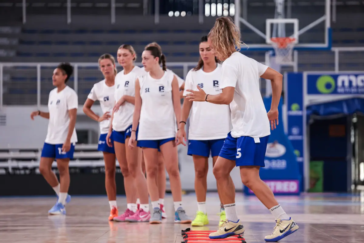 Il primo allenamento della Rmb Brixia