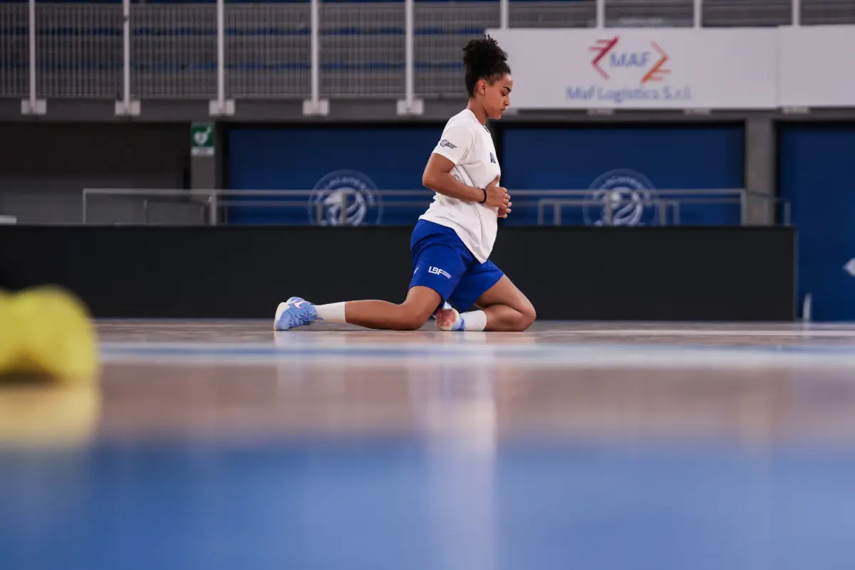 Il primo allenamento della Rmb Brixia