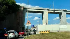 I lavori sul viadotto ferroviario a Desenzano - © www.giornaledibrescia.it
