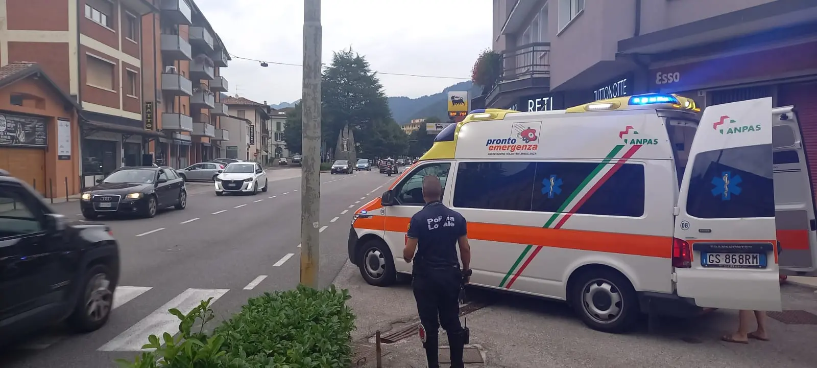 Due incidenti in pochi minuti a Vestone