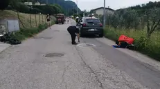I rilievi degli agenti intervenuti - © www.giornaledibrescia.it
