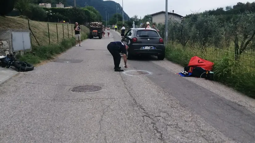I rilievi degli agenti intervenuti - © www.giornaledibrescia.it