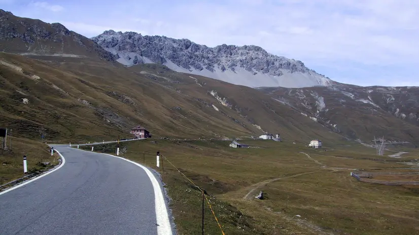 Il Pian di Grembo del Passo dello Stelvio in un'immagine tratta da Wikipedia, Roma, 30 luglio 2012. ANSA/INTERNET +++NO SALES - EDITORIAl USE ONLY+++