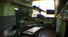 epa03900343 (07/12) An abandoned autopsy theater inside Saint Elizabeth's Psychiatric Hospital offers a glimpse into mental health research in the 1940s, when the hospital housed some 8,000 patients, in Southeast Washington, DC, USA, 21 February 2013. Though Saint Elizabeth's was highly regarded at the time for its care, treatment still required institutionalization in what was often referred to as an 'insane asylum.' As psychiatric care has improved over the years, the number of exorcisms performed in the US has waned. Analysts of Roland Doe's case believe he likely suffered from a mental health issue such as schizophrenia or Tourette's Syndrome. EPA/JIM LO SCALZO All of the pictures for this essay were made with specialty lenses attached to a 35mm camera. PLEASE REFER TO ADVISORY NOTICE (epa03900336) FOR FULL FEATURE TEXT