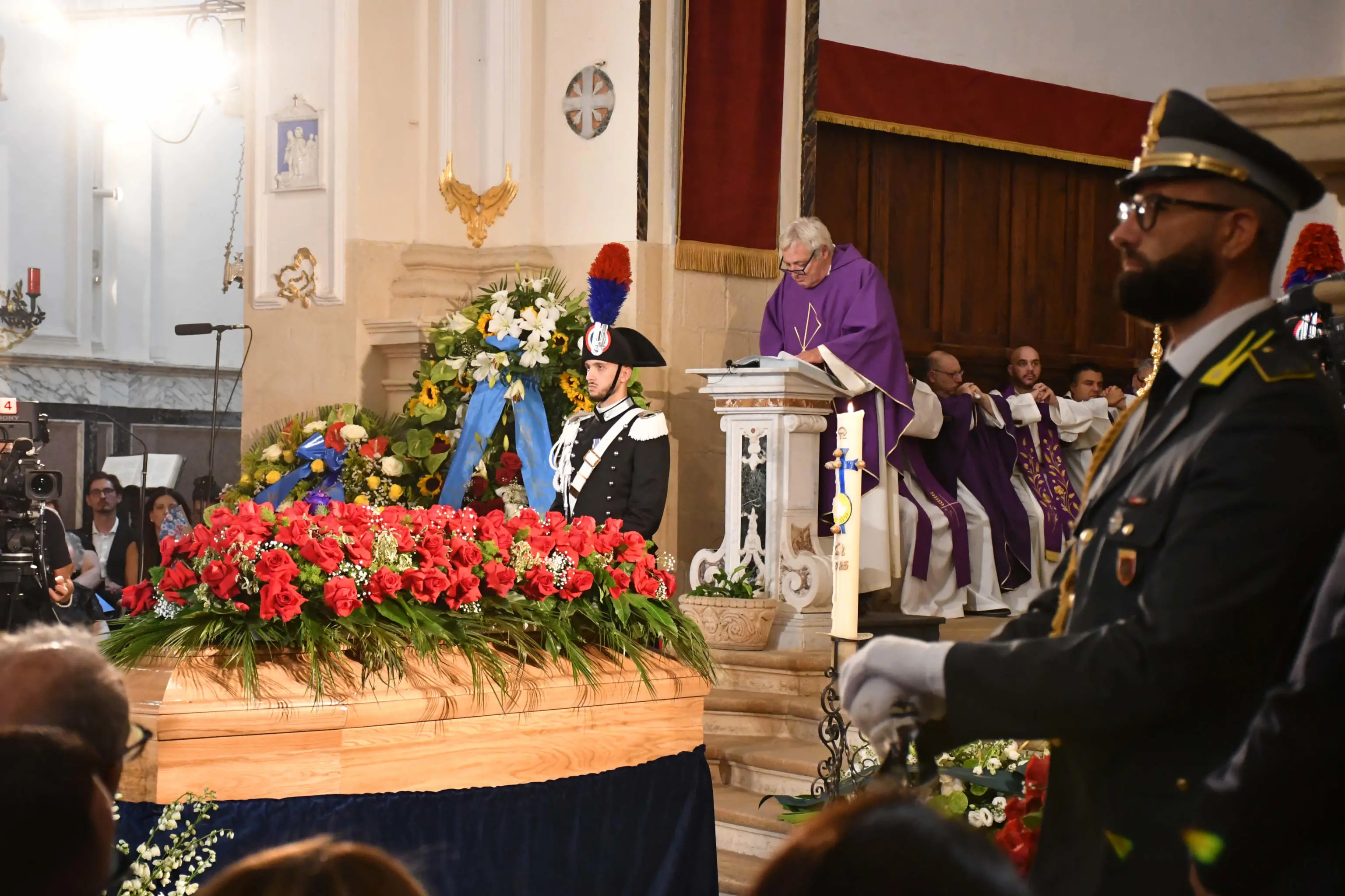 I funerali di Pippo Baudo