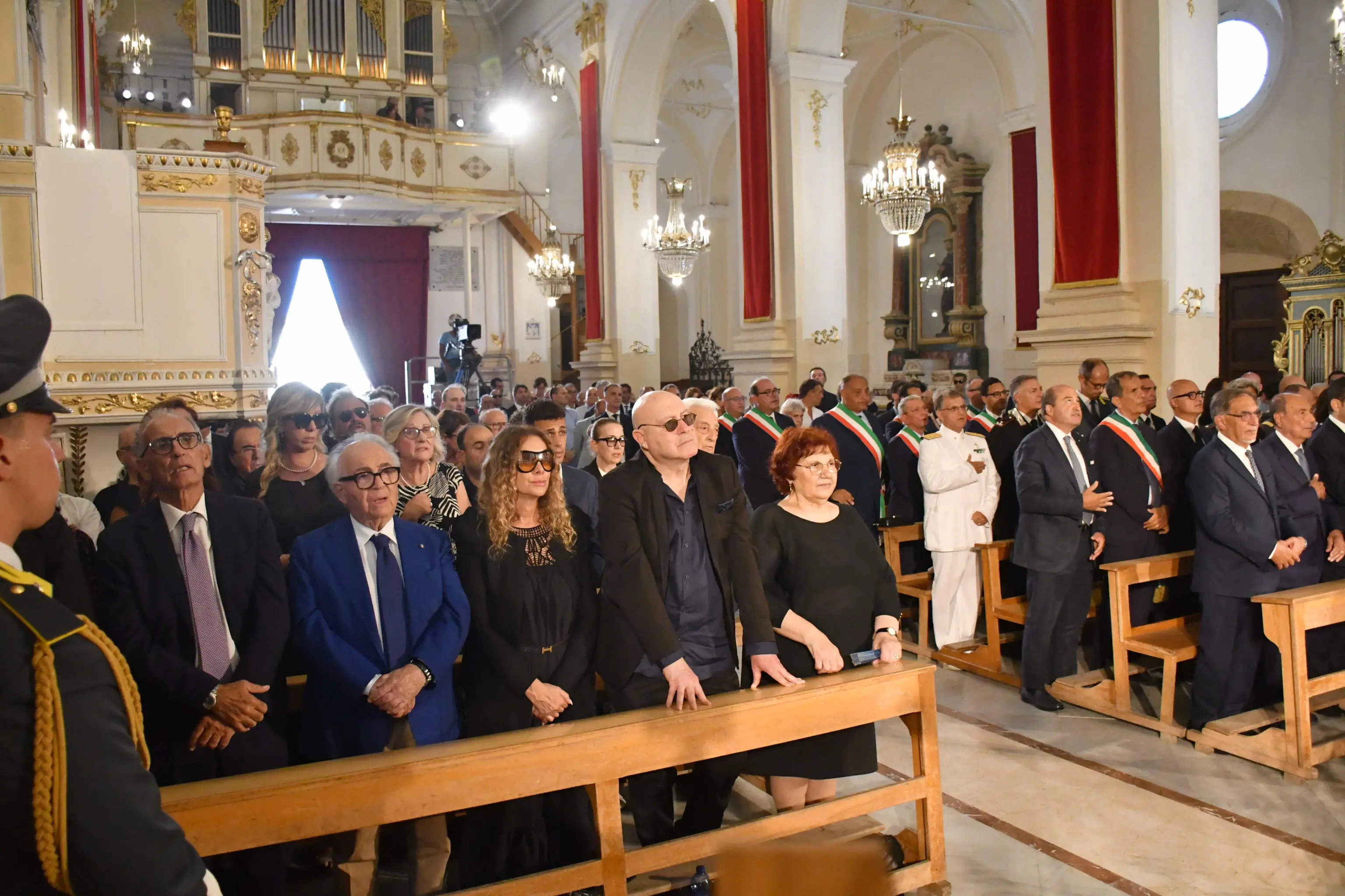 I funerali di Pippo Baudo