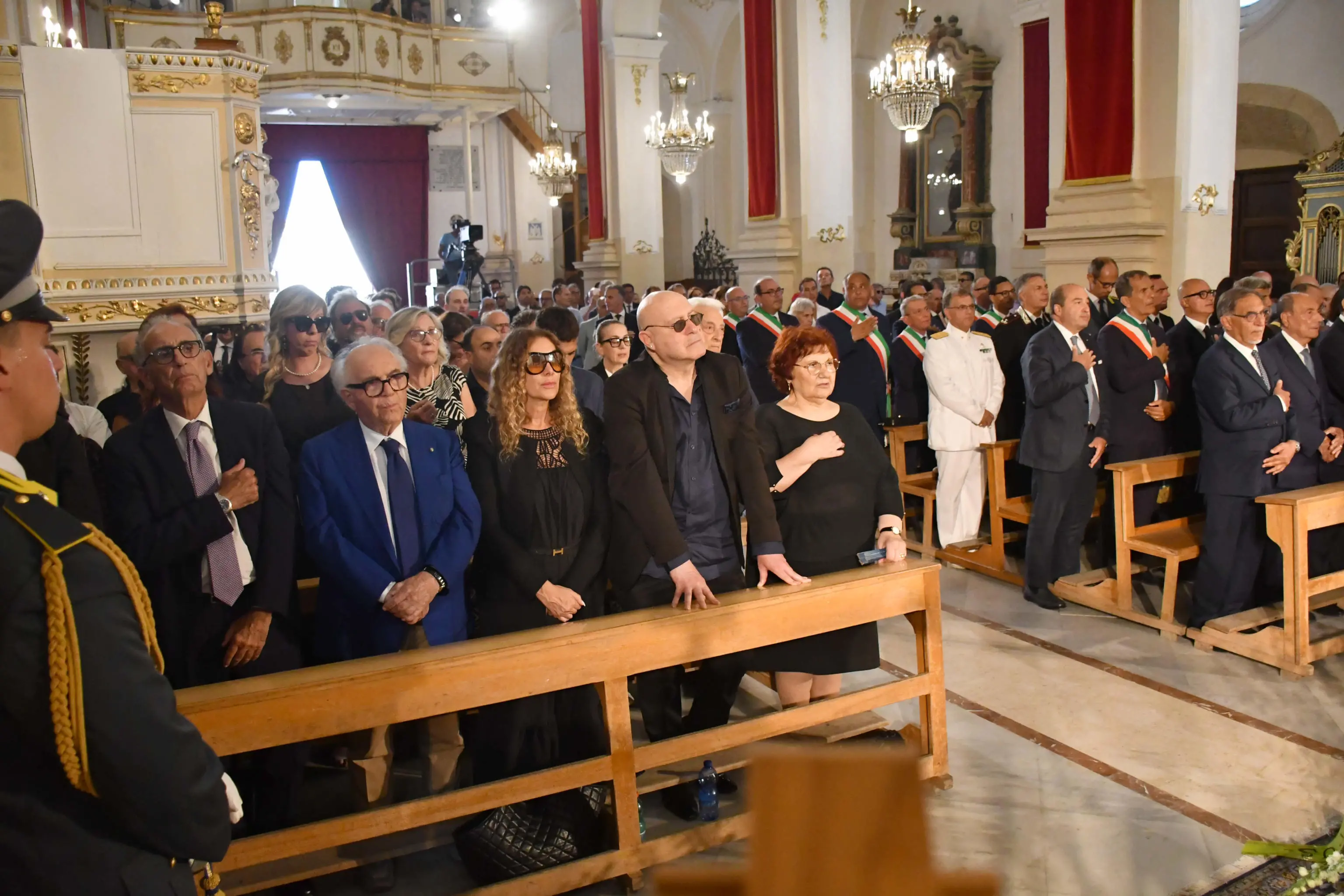 I funerali di Pippo Baudo