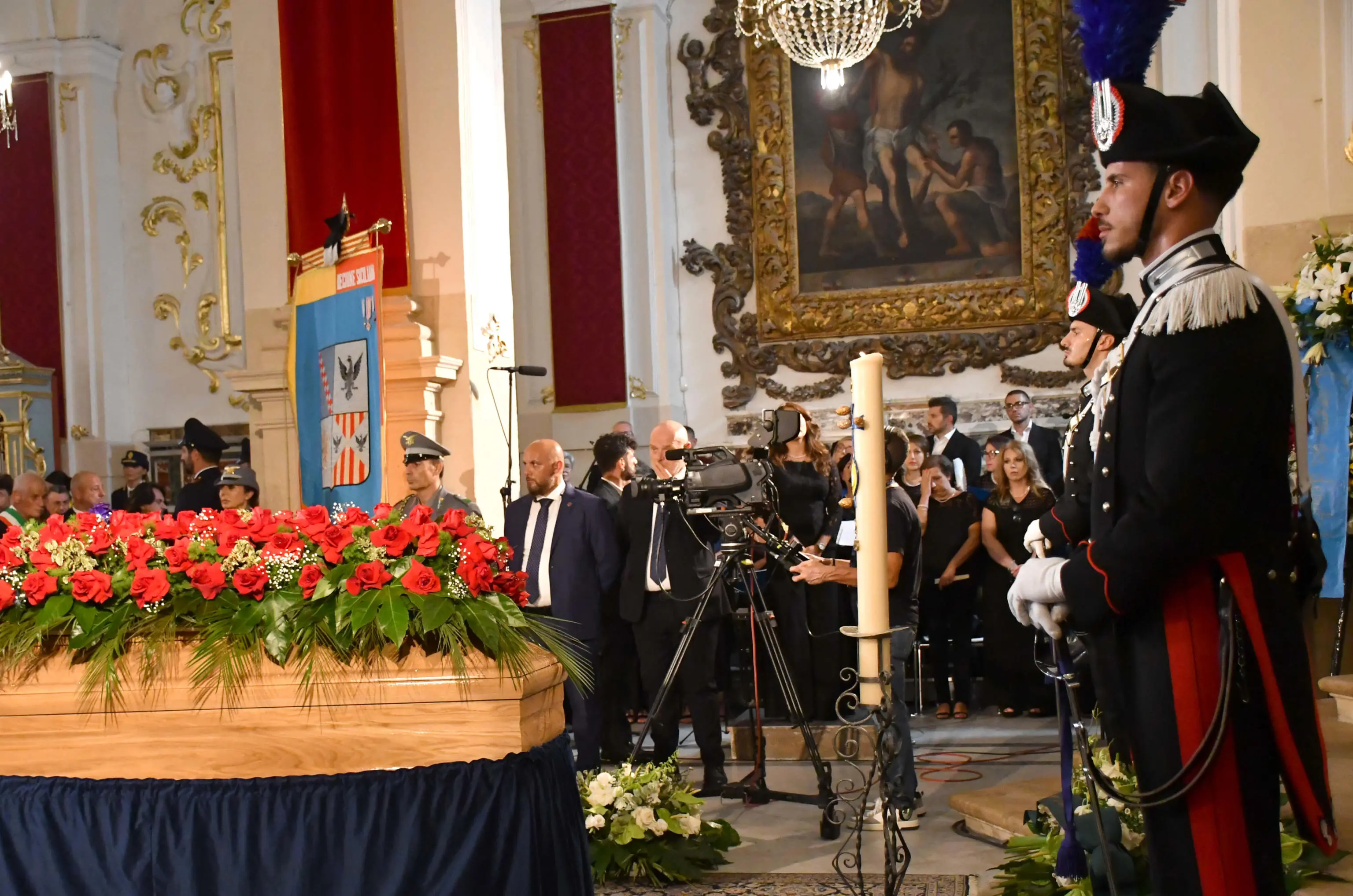 I funerali di Pippo Baudo