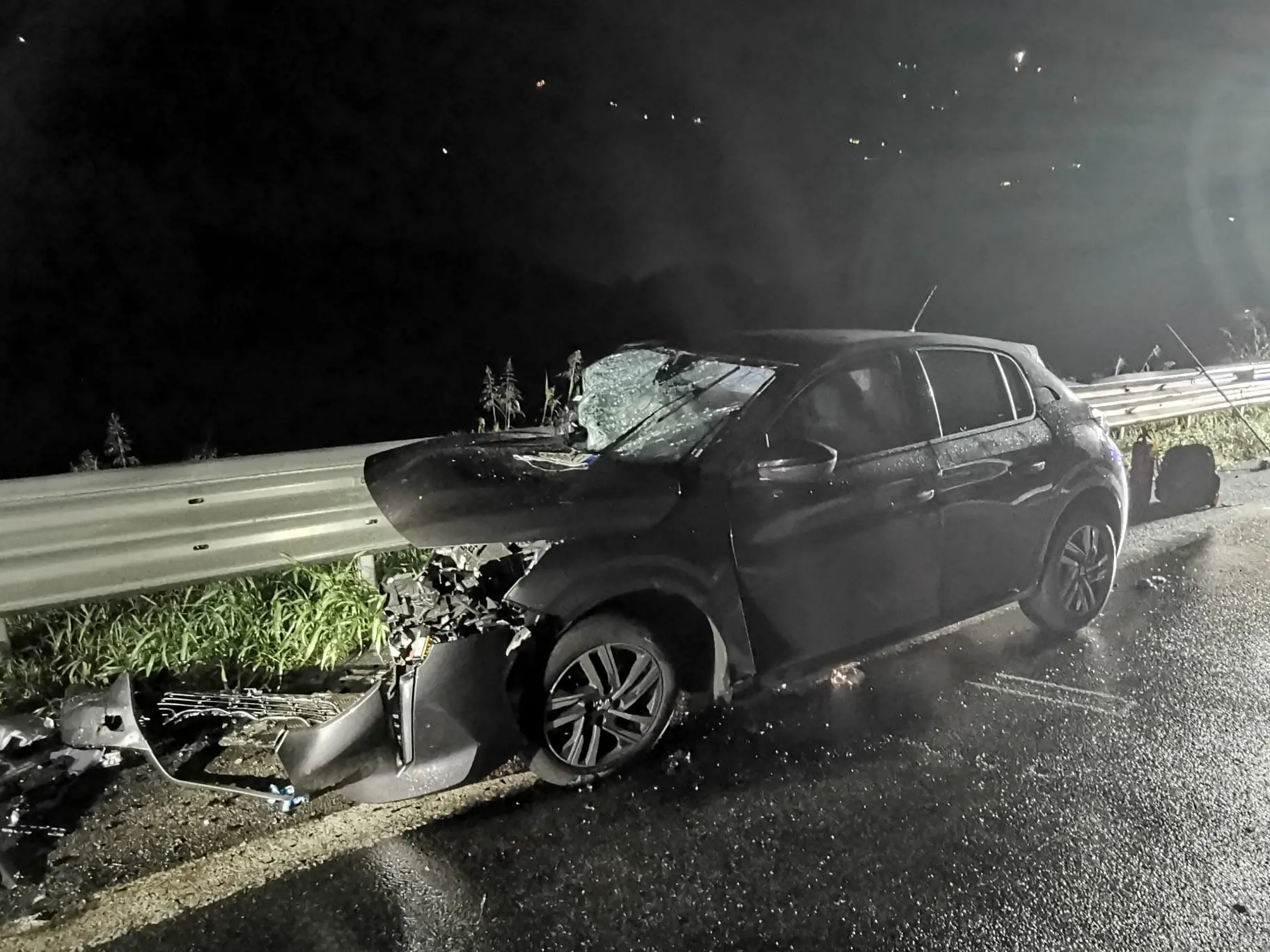 Le immagini dell'incidente a Esine