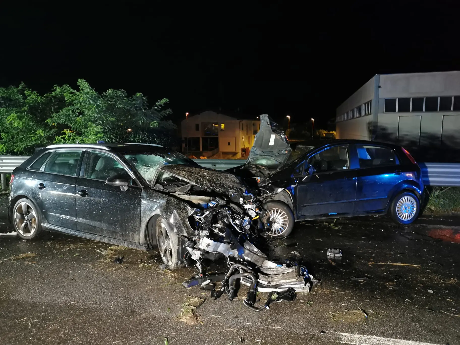 Le immagini dell'incidente a Esine