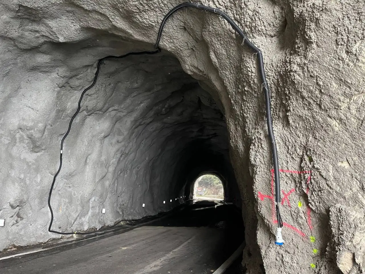 Il sistema di monitoraggio sulla Strada della Forra