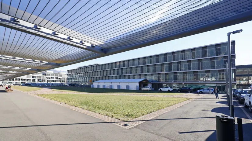 Foto Zambello Lorenzo ANSA Generiche Alto Adige Bolzano San Maurizio Ospedale Bolzano Scuola Provinciale Proffessioni Sanitarie Claudiana