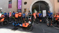 InsuperAbile 2025, la partenza dalla chiesa di Santa Giulia