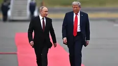 Vladimir Putin e Donald Trump - © www.giornaledibrescia.it