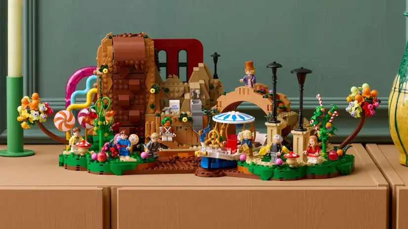 Il set Lego «Willy Wonka e la fabbrica di cioccolato»