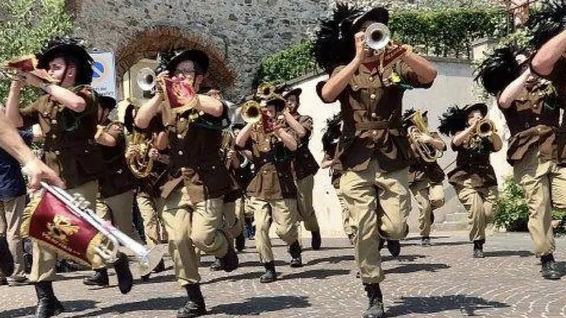 I fanti piumati e la loro andatura
