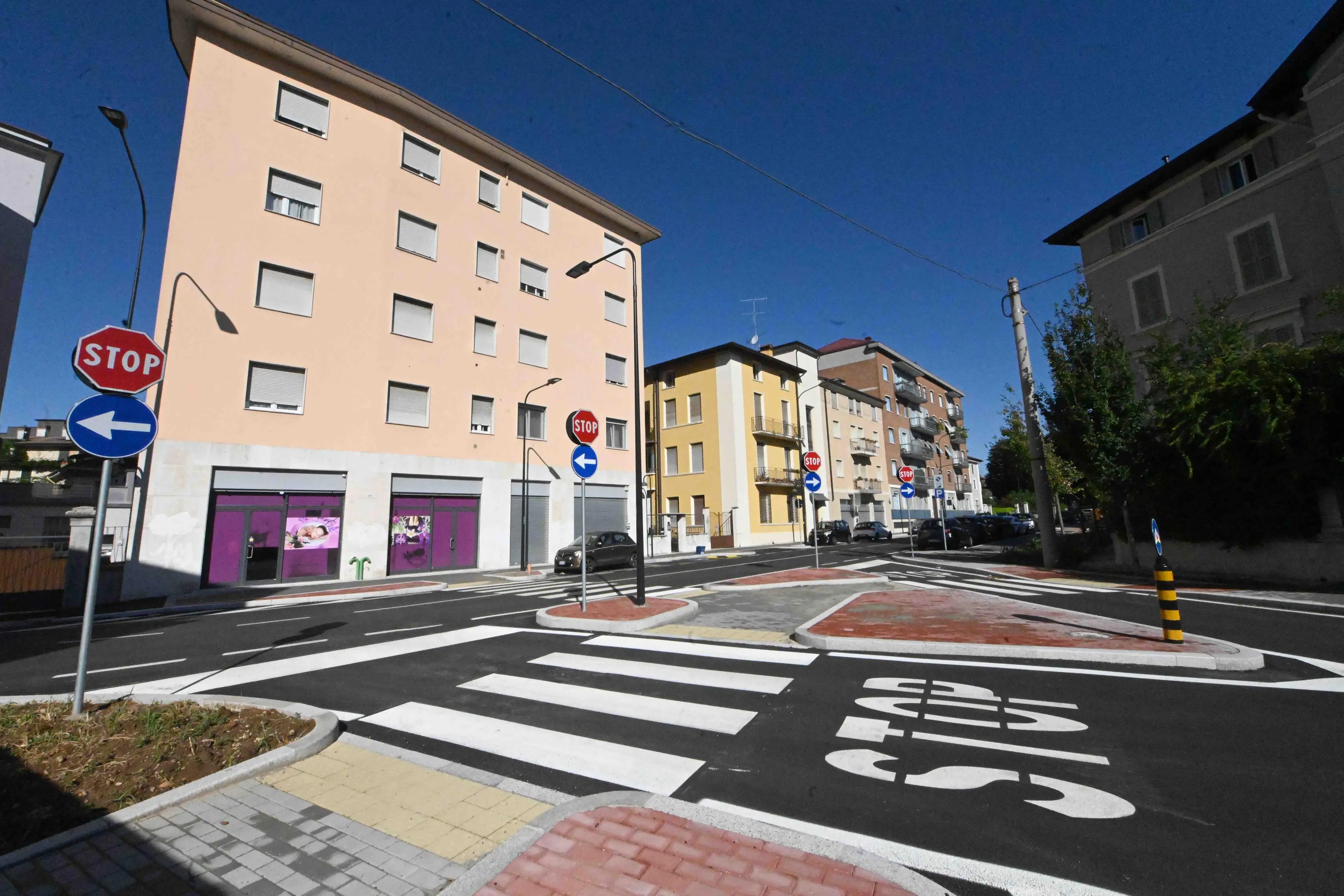Le isole ambientali tra via Camozzi e via Parini