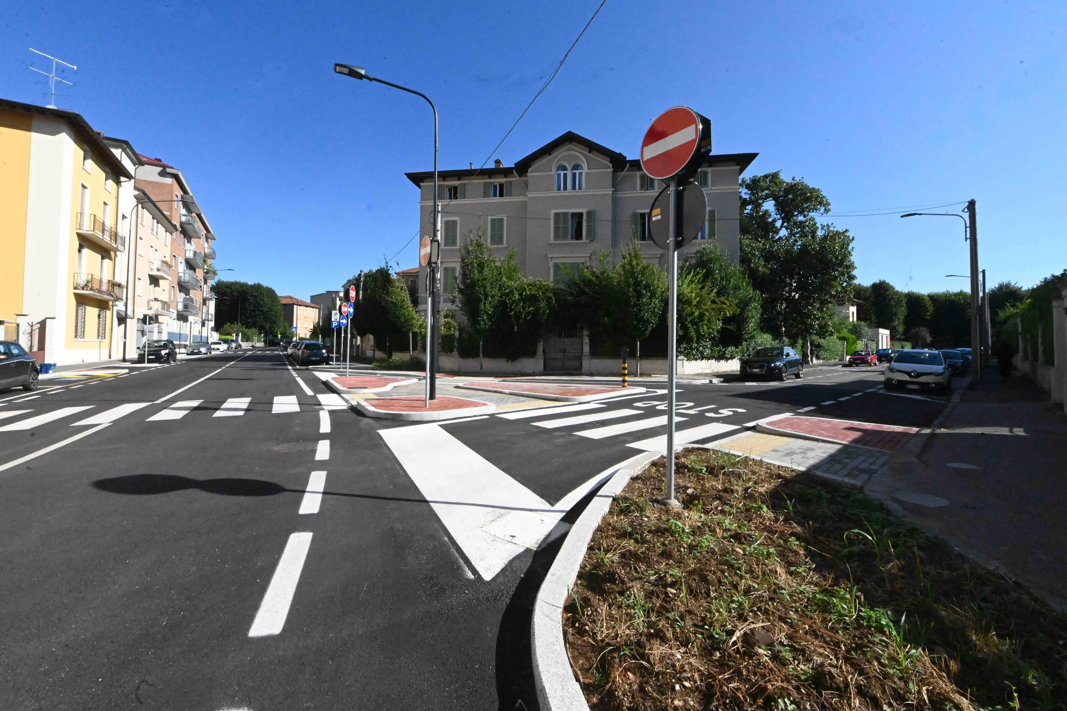 Le isole ambientali tra via Camozzi e via Parini