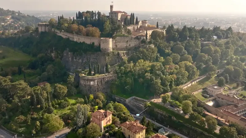 L'area verde del Castello © www.giornaledibrescia.it