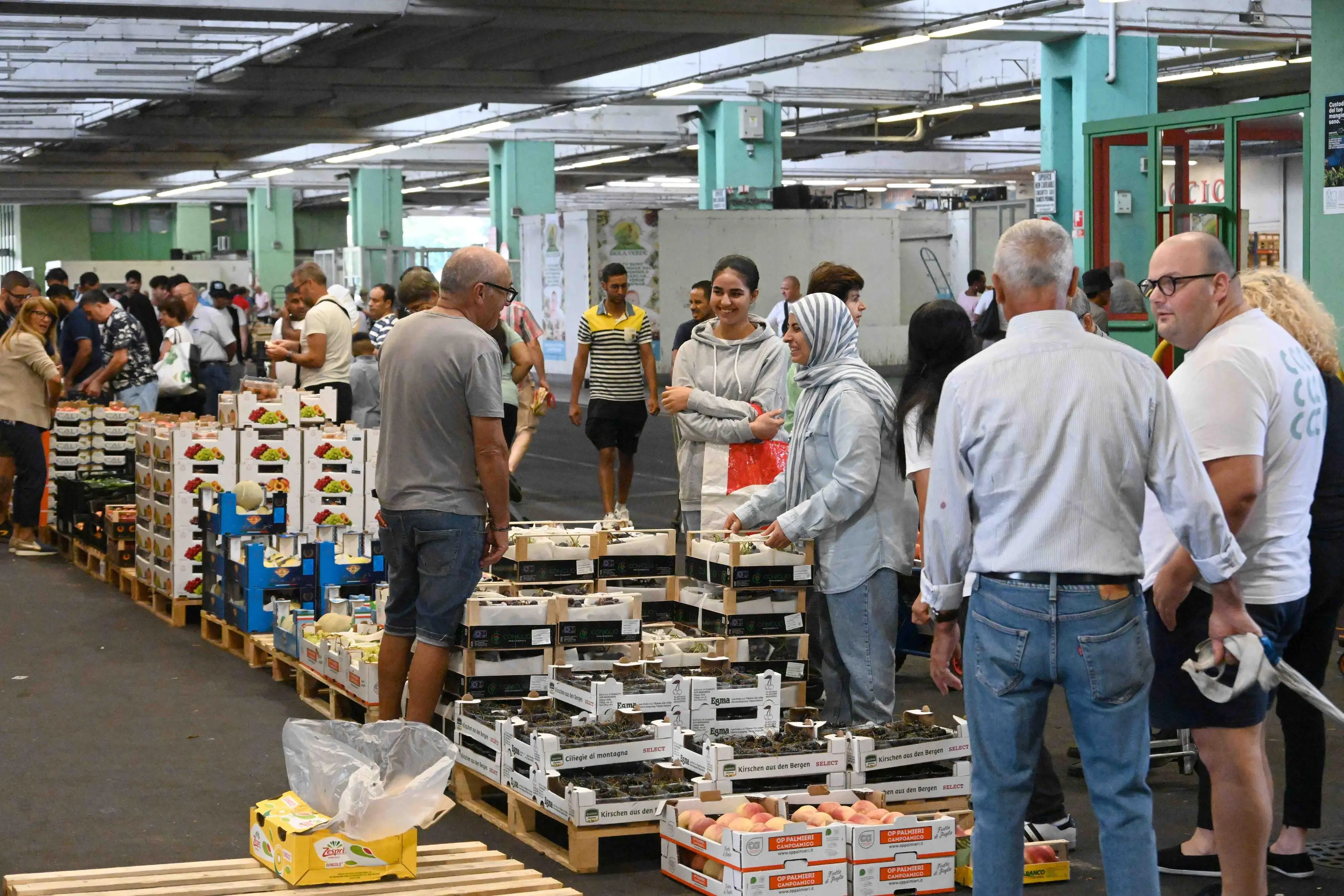 Il sabato mattina all'Ortomercato