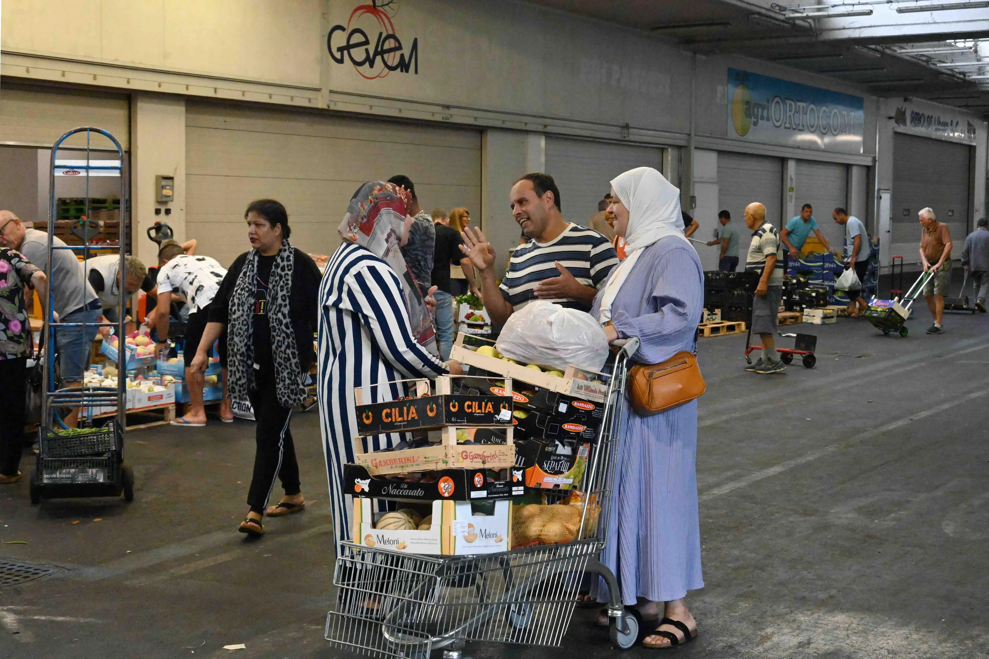 Il sabato mattina all'Ortomercato