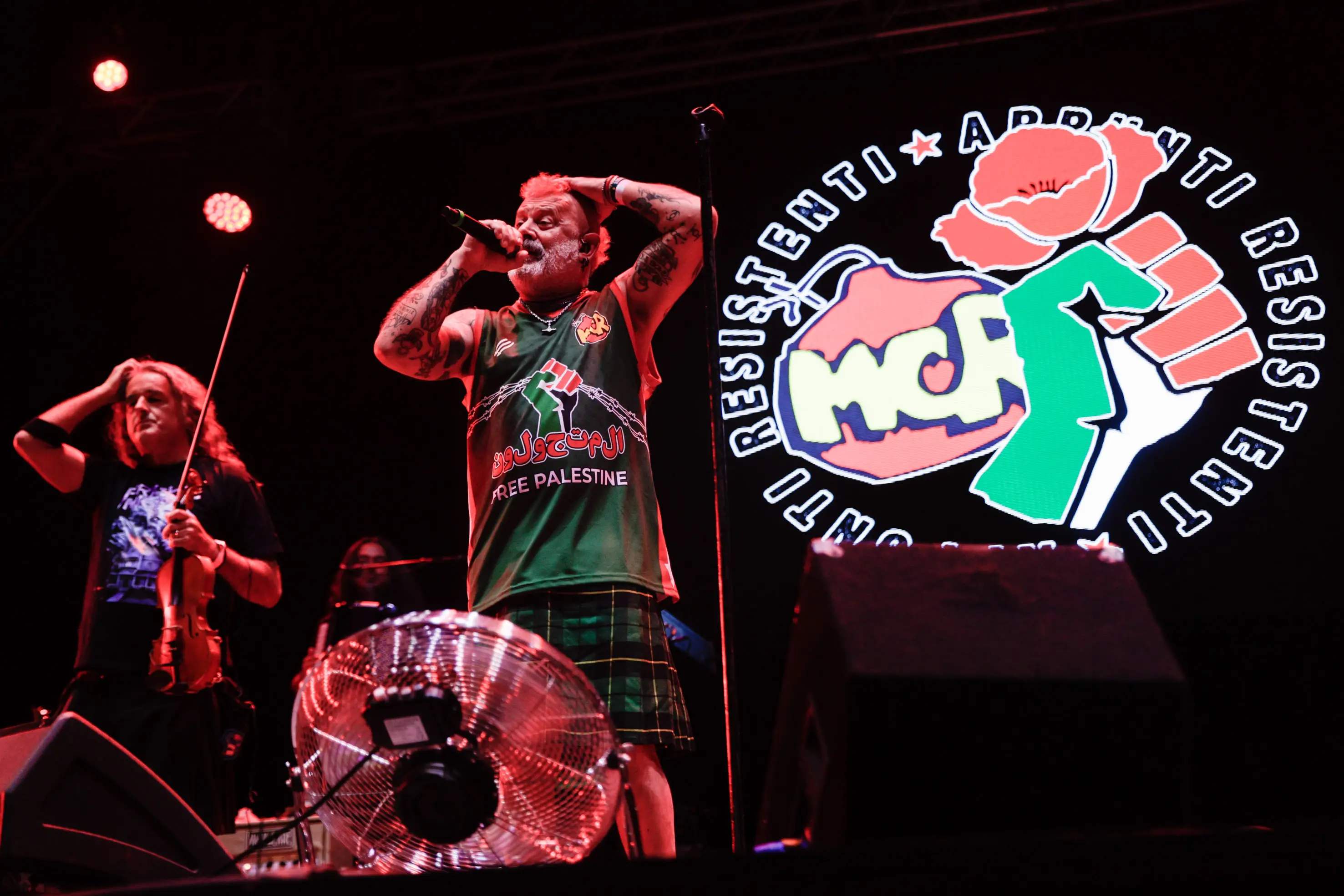 I Modena City Ramblers alla Festa di Radio Onda d'Urto