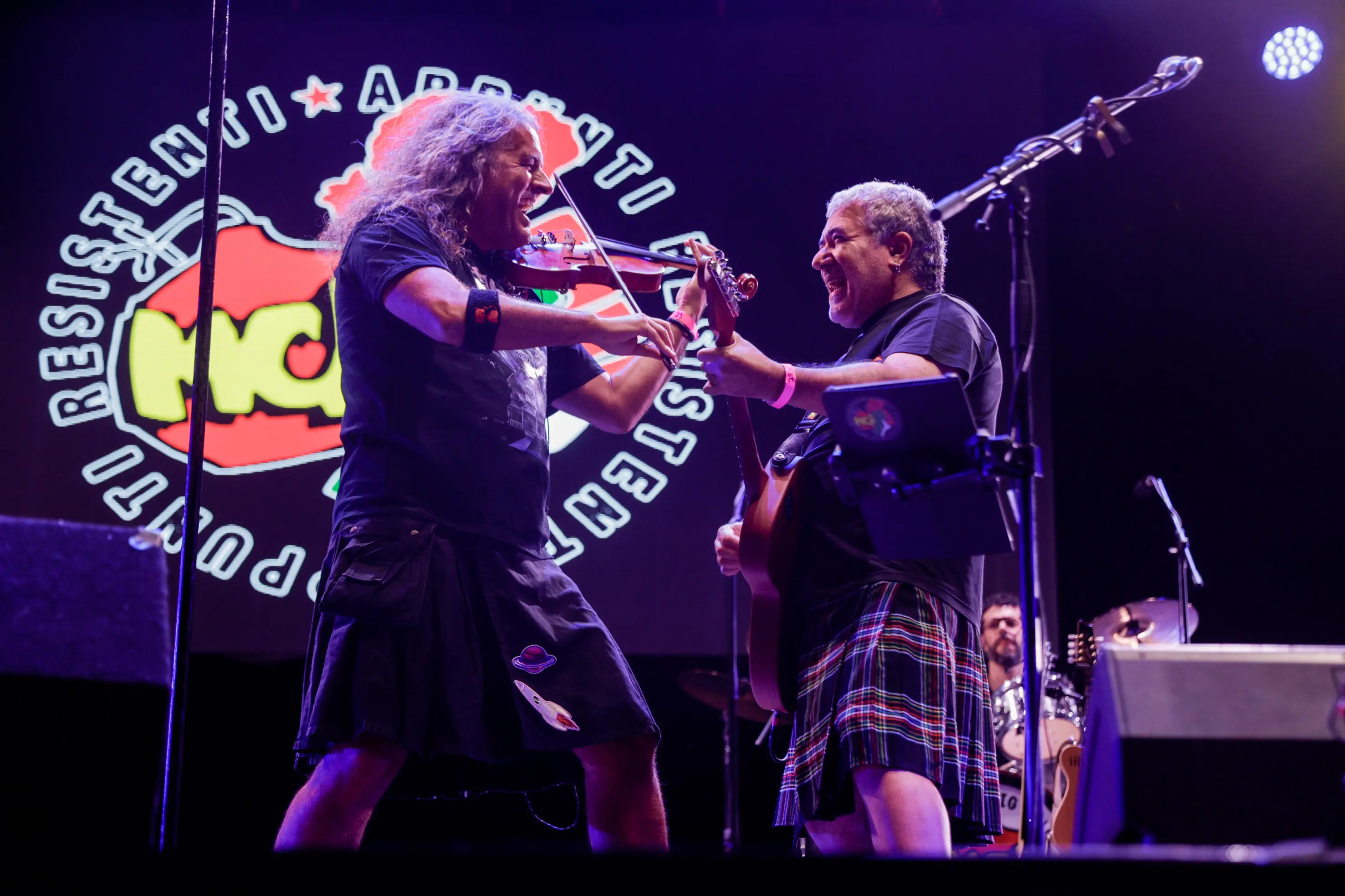 I Modena City Ramblers alla Festa di Radio Onda d'Urto