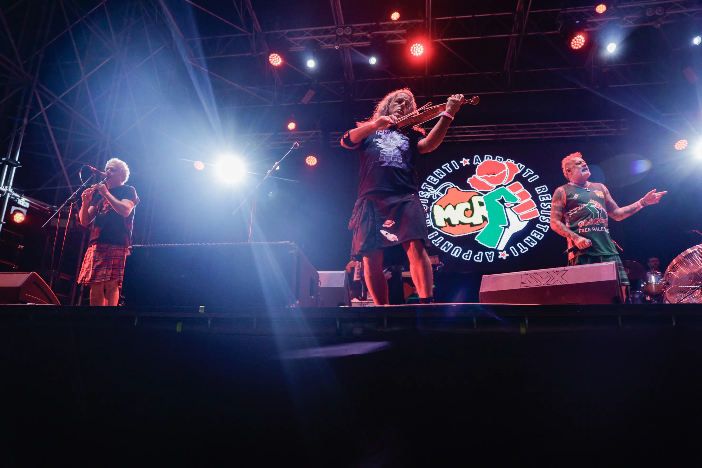 I Modena City Ramblers alla Festa di Radio Onda d'Urto