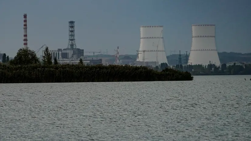epa11595173 The Kursk Nuclear Power Plant (NPP) on the Kurchatov Reservoir in Kurchatov, Kursk region, Russia, 09 September 2024. Entry into the city of Kurchatov in the Kursk region, where the Kursk NPP is located, is restricted due to an ongoing counter-terrorism operation, as announced on social media by Kursk regional acting governor Alexey Smirnov. Fighting with the Ukrainian Armed Forces has been ongoing in the Kursk Region since early August 2024. EPA/STRINGER