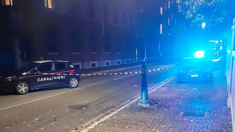 I rilievi dei carabinieri sul luogo dell'incidente © www.giornaledibrescia.it