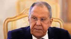 epa12314028 Russian Foreign Minister Sergei Lavrov speaks during his meeting with India's minister of external affairs at Zinaida Morozova's Mansion in Moscow, Russia, 21 August 2025. EPA/ALEXANDER ZEMLIANICHENKO / POOL