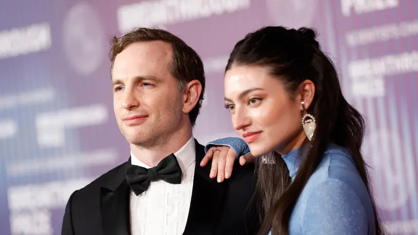 epa11277807 US designer Joe Gebbia (L) and Isabelle Boemeke (R) attend the tenth Breakthrough Prize Ceremony at the Academy Museum of Motion Pictures in Los Angeles, California, USA, 13 April 2024. The gala honors acclaimed science and mathematics luminaries with leading figures from the worlds of entertainment, technology, sports and business. EPA/CAROLINE BREHMAN