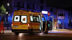 il luogo dove questa notte è stata investita ed uccisa una bambina da un pirata della strada a Bagnolo Mella nel bresciano, Bagnolo Mella 6 luglio 2020. ANSA/SIMONE VENEZIA