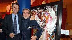 A destra Franco Bresciani da Rovato