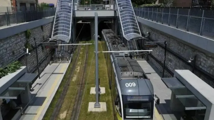 Un rendering della nuova metrotramvia veloce - © www.giornaledibrescia.it