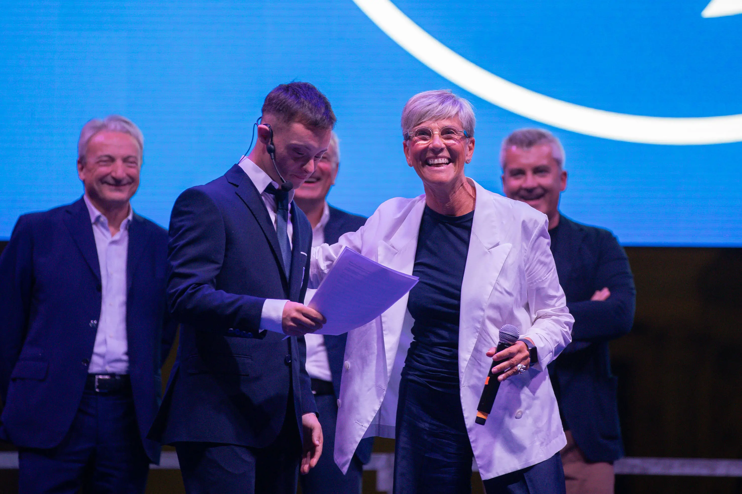 La presentazione dell'Union Brescia in piazza Loggia