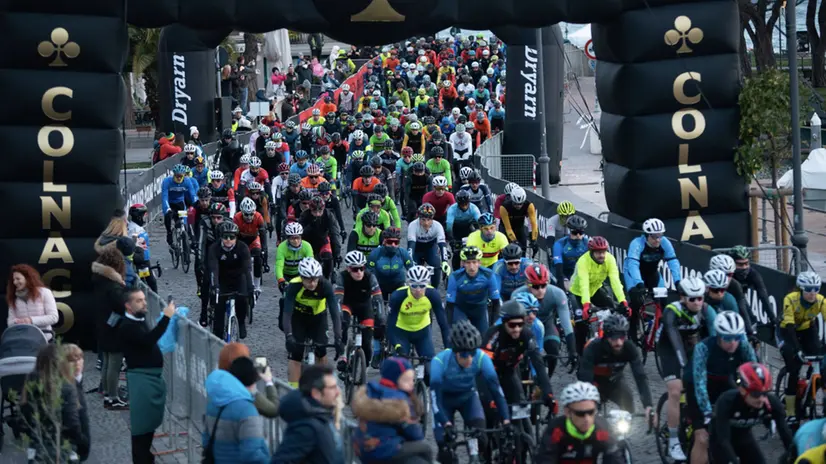 Una passata edizione della Granfondo Colnago - © www.giornaledibrescia.it