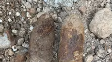 Trovate due granate della seconda guerra mondiale a Lonato