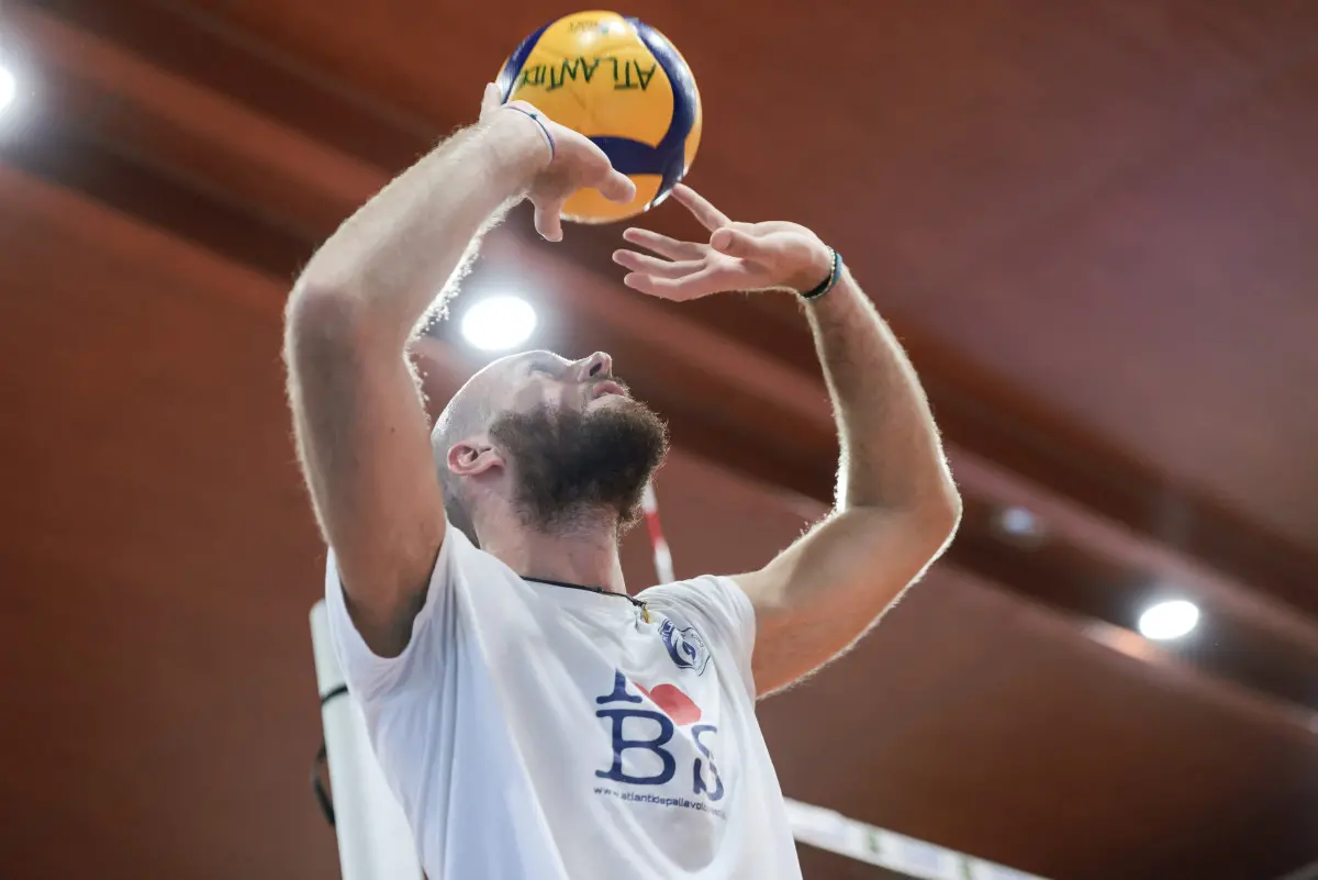 Il primo allenamento della Consoli