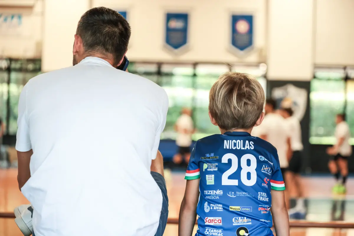Il primo allenamento della Consoli