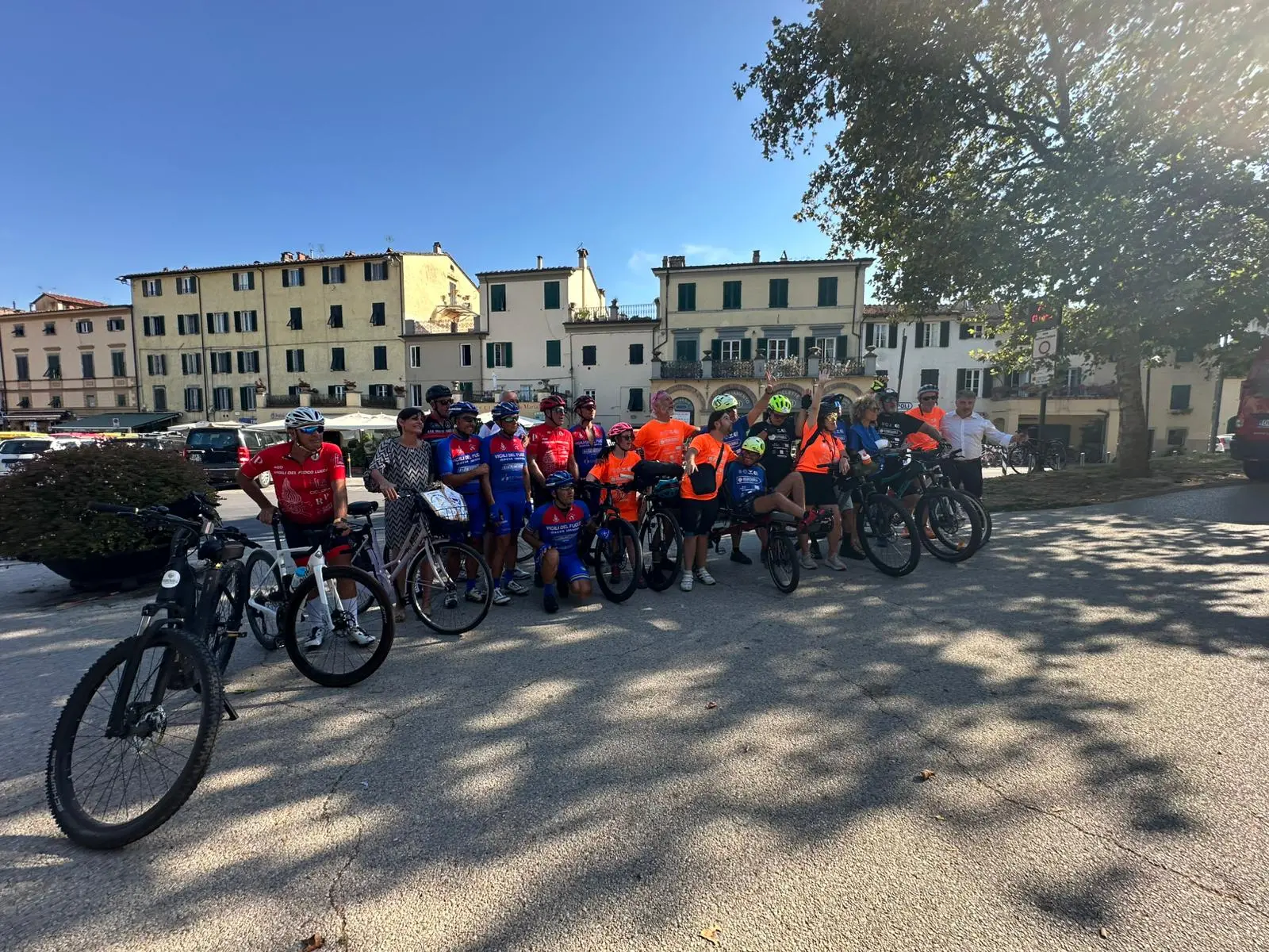 InSuperAbile, le foto della tappa verso Lucca