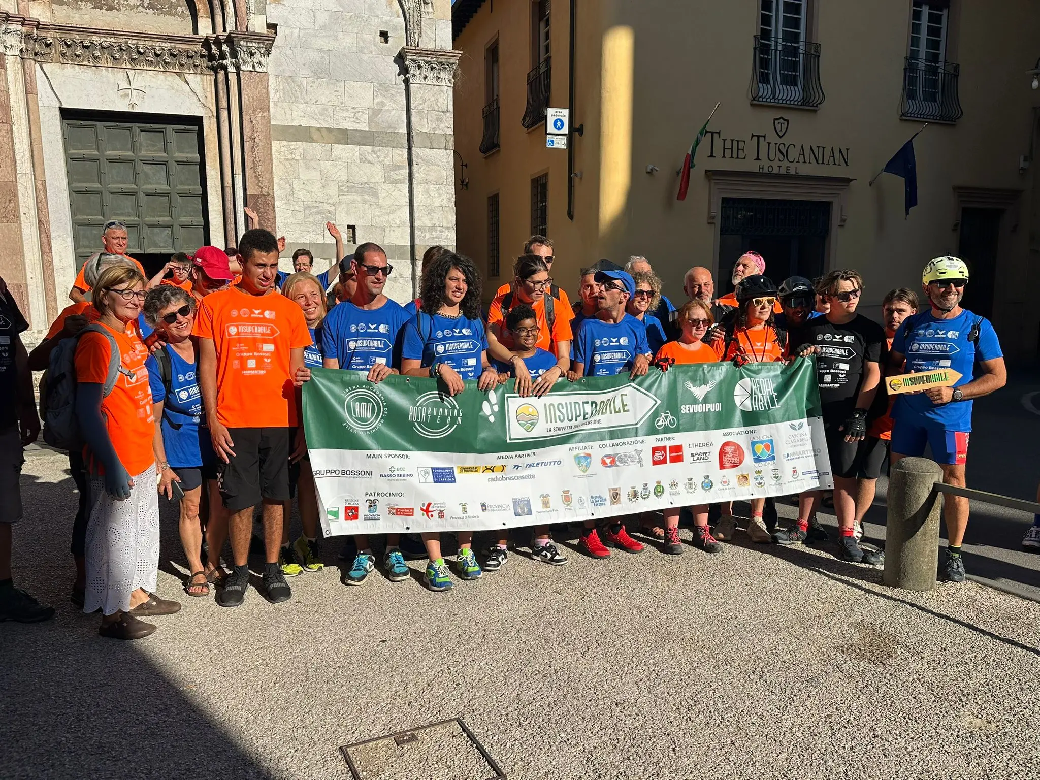 InSuperAbile, le foto della tappa verso Lucca