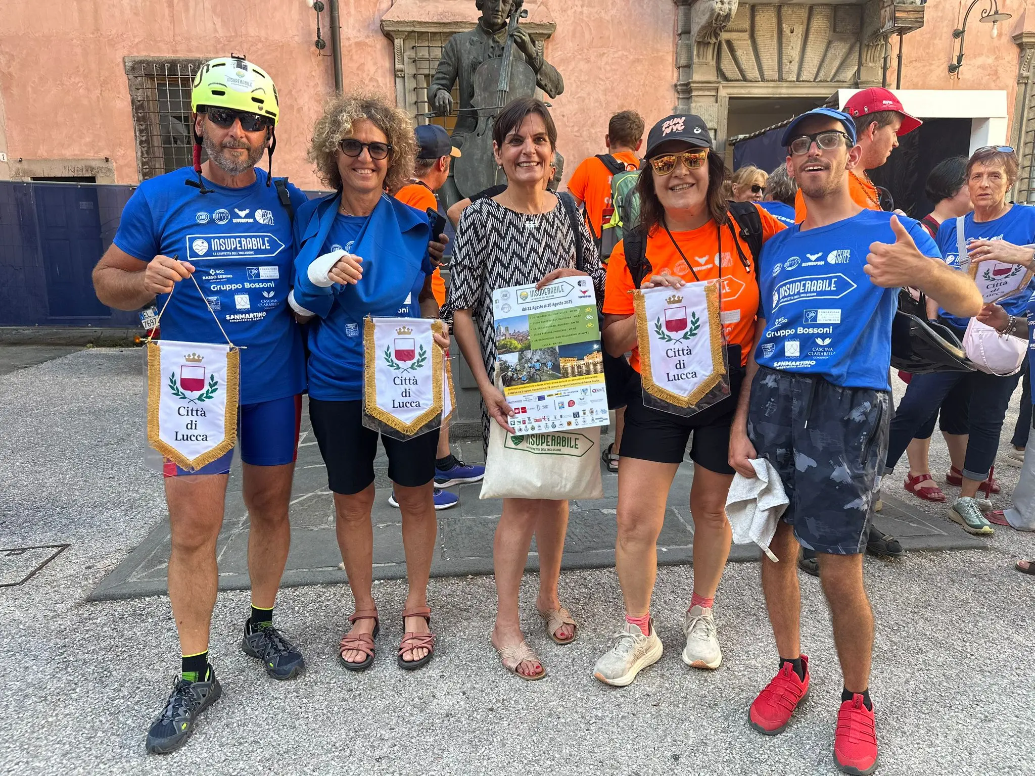 InSuperAbile, le foto della tappa verso Lucca