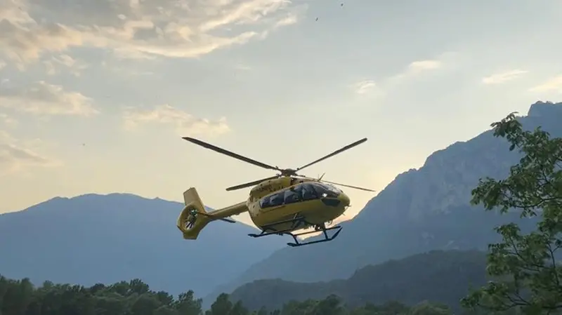 L'elisoccorso - foto d'archivio © www.giornaledibrescia.it